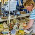 Wonderful french cheeses at Marché Saxe-Breteuil 